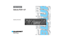 Blaupunkt Dakota-RCR-127 - Owners Manual